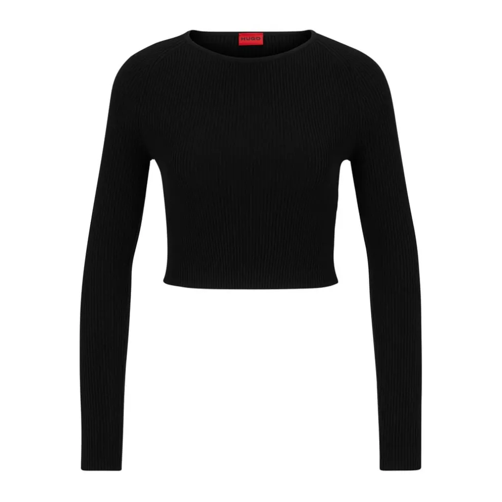 Hugo Saneriny Sweater in Black