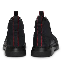 Hugo Urian Hi Top Hiking Boot in Black
