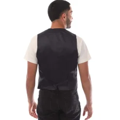 Hugo Vin182 Waistcoat in Navy