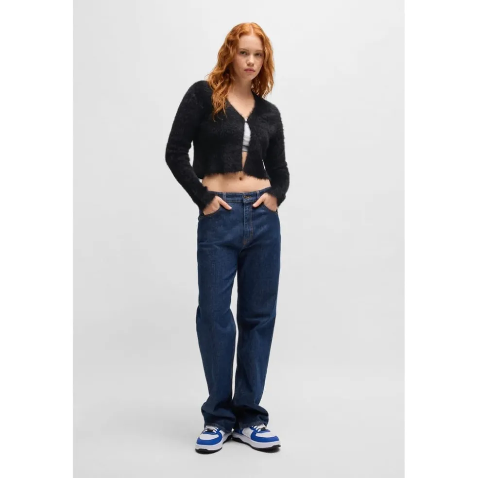 Hugo Womens Suvano B 10262922 01 Cardigan in Black