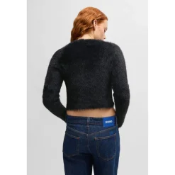 Hugo Womens Suvano B 10262922 01 Cardigan in Black