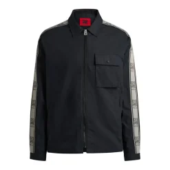 Hugo x Racing Bulls Boss x Racing Bulls Emmond Overshirt in Black