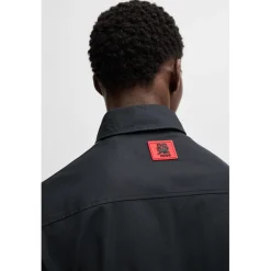 Hugo x Racing Bulls Boss x Racing Bulls Emmond Overshirt in Black