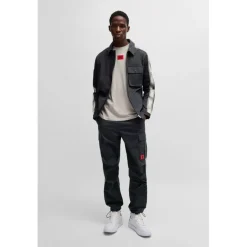 Hugo x Racing Bulls Boss x Racing Bulls Emmond Overshirt in Black