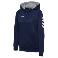 Hummel Go Cotton Hoodie in Blue