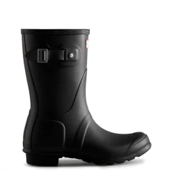 Hunter Original Short Wellies in Black