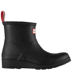 Hunter Short Wellington Boots in Black