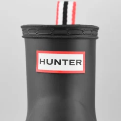 Hunter Short Wellington Boots in Black