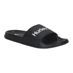 Hurley Tier Slide Sandals in Black