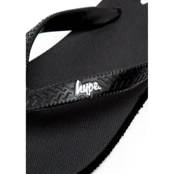 Hype Junior Flatform Flip Flops in Black