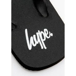 Hype Junior Flatform Flip Flops in Black