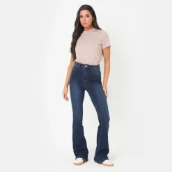 I Saw It First Flare Jean Ld54 in Blue