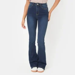I Saw It First Flare Jean Ld54 in Blue