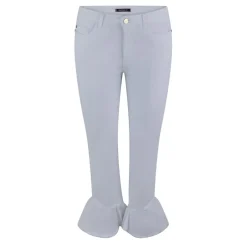 Iblues Frill Hem Jeans in White