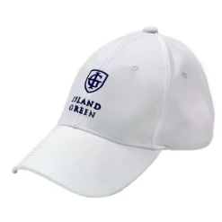 Island Green Green Cap in White