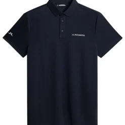 J Lindeberg Golf Bridge Regular Fit Polo Shirt in Blue
