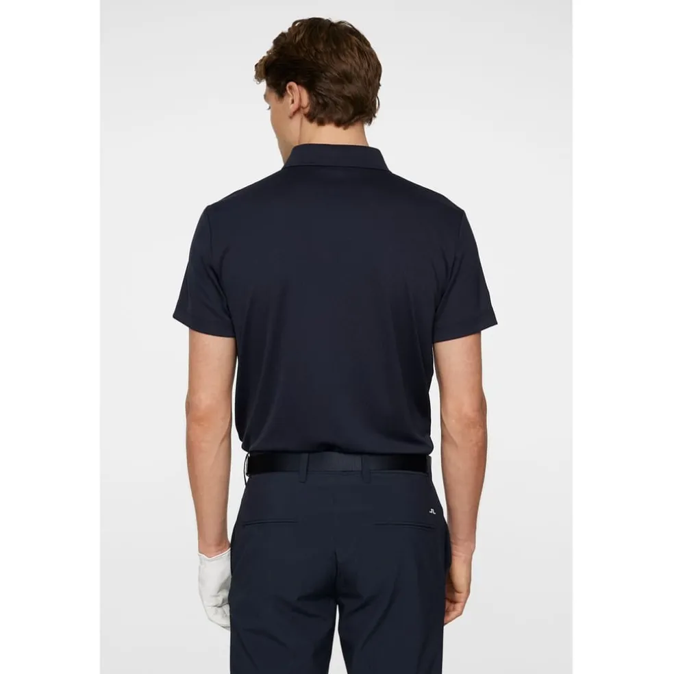 J Lindeberg Golf Bridge Regular Fit Polo Shirt in Blue