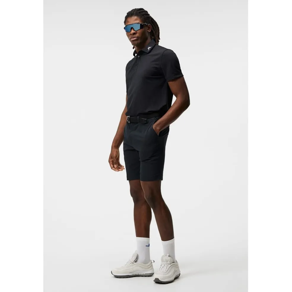 J Lindeberg Golf Vent TighT-Shirt in Black