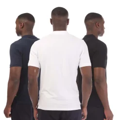 Jack and Jones 3 Pack of Basic Polo Shirts in Multi colour