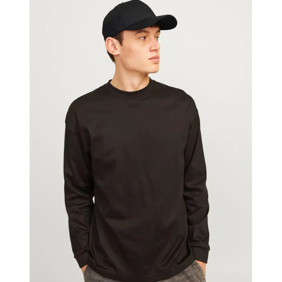 Jack and Jones Jacplain Cap ns in Black