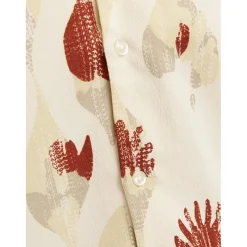 Jack and Jones Jaq Regular Fit Short Sleeve Shirt in Cream