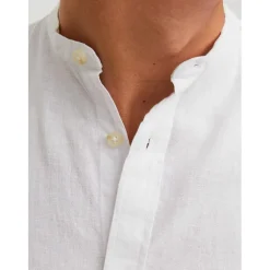 Jack and Jones Long Sleeve Regular Fit Shirt in White