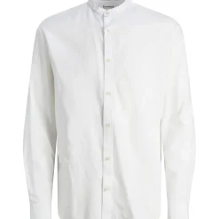 Jack and Jones Long Sleeve Regular Fit Shirt in White