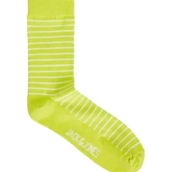 Jack and Jones Stripe Crew Socks in Multi