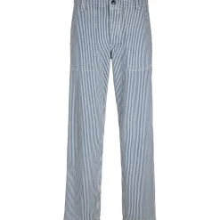 Jack and Jones Strips Patterned Jeans in Beige