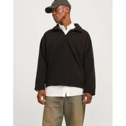 Jack and Jones Teddy Sweater in Brown