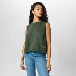 Jack Wills Back Vest in Green