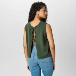 Jack Wills Back Vest in Green