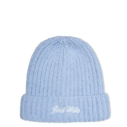 Jack Wills Beanie and Mitten Set in Blue