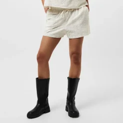 Jack Wills Broderie Shorts in White