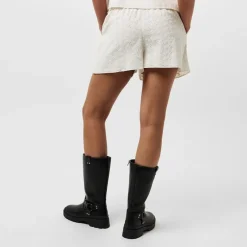 Jack Wills Broderie Shorts in White