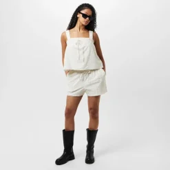 Jack Wills Broderie Shorts in White