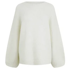 Jack Wills Chunky Crew Neck Relaxed Fit Sweater in White