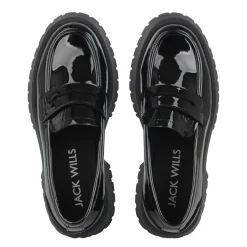 Jack Wills Chunky Loafer in Black