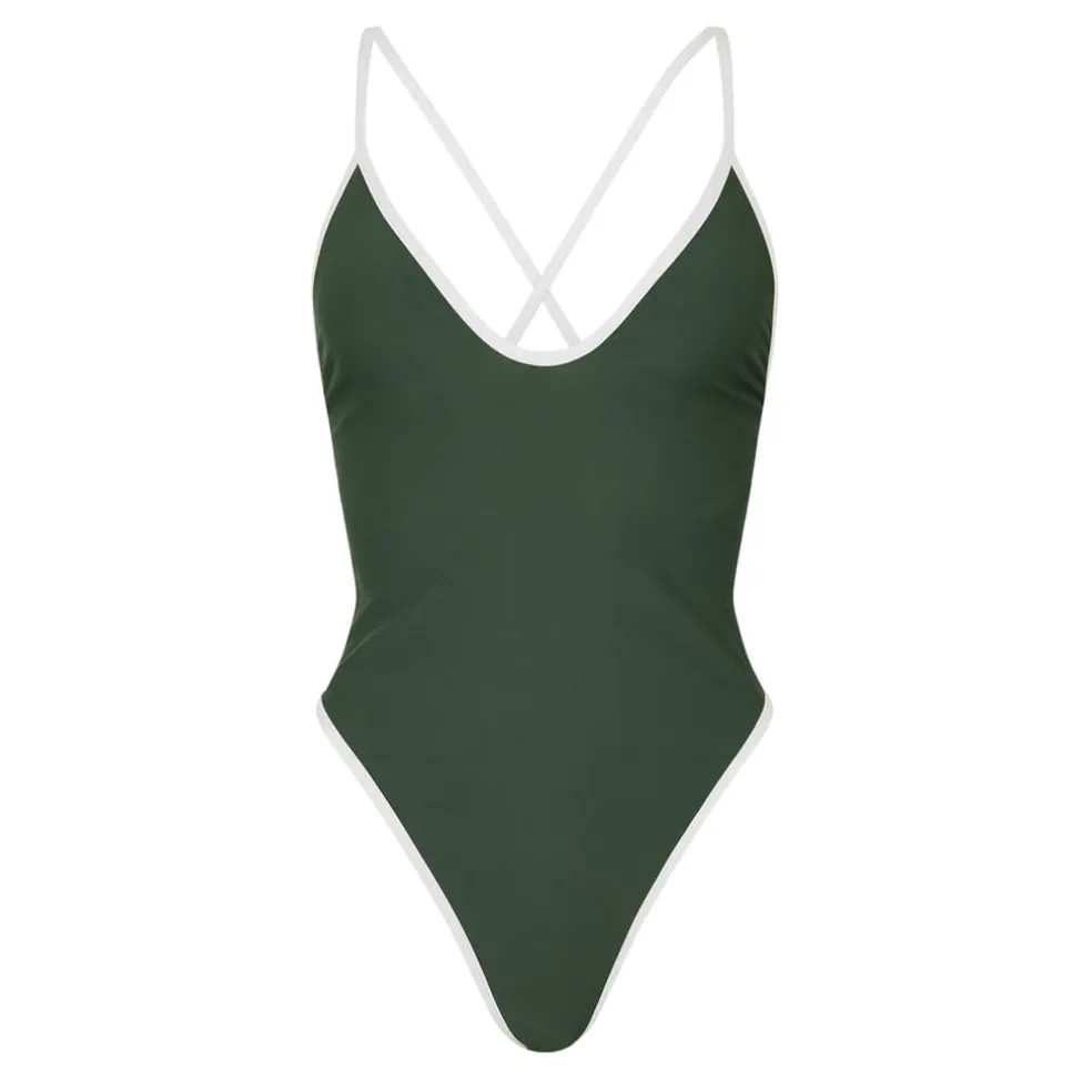 Jack Wills Contrast Ssuit in Green