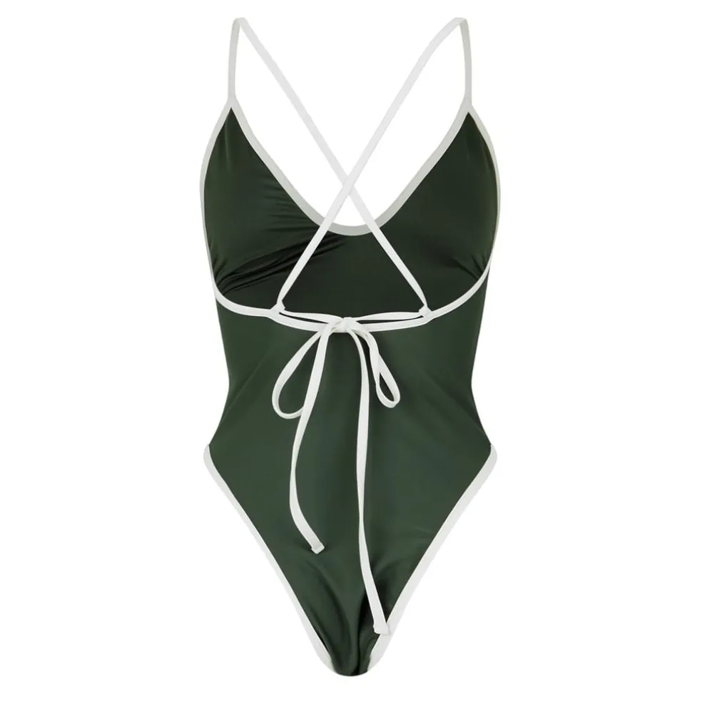 Jack Wills Contrast Ssuit in Green