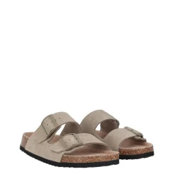 Jack Wills Cork Strap Sandals in Brown