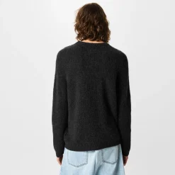 Jack Wills Crew Neck Relaxed Fit Sweater in Black