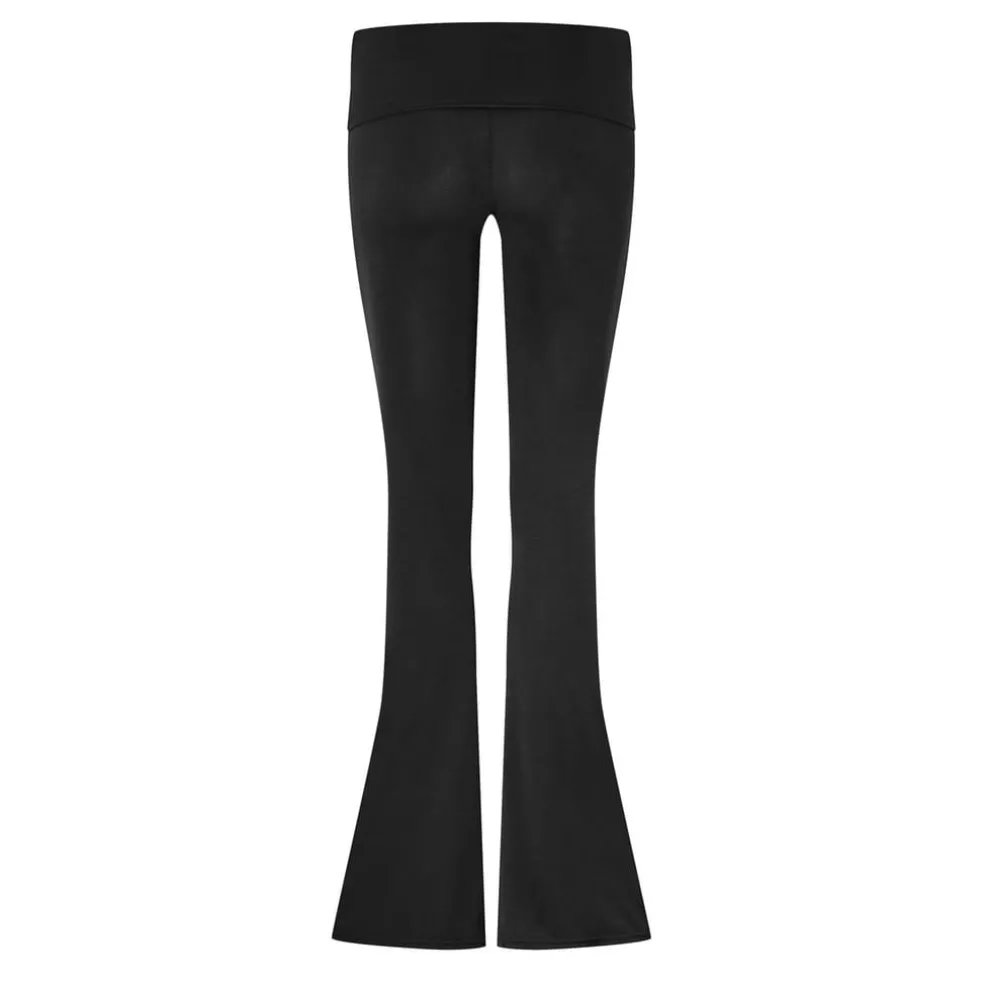 Jack Wills Flare Leggings in Black