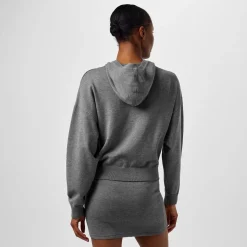 Jack Wills Hooded Knitted Sweatshirt in Grey