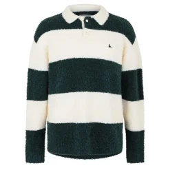 Jack Wills Knit Rugby Jumper in Green