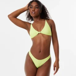 Jack Wills Knot Front Bikini Top in Multi