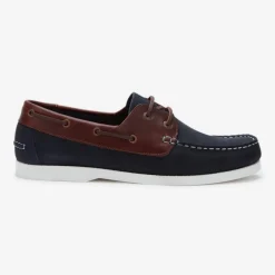 Jack Wills Leather Boat Shoes in Brown