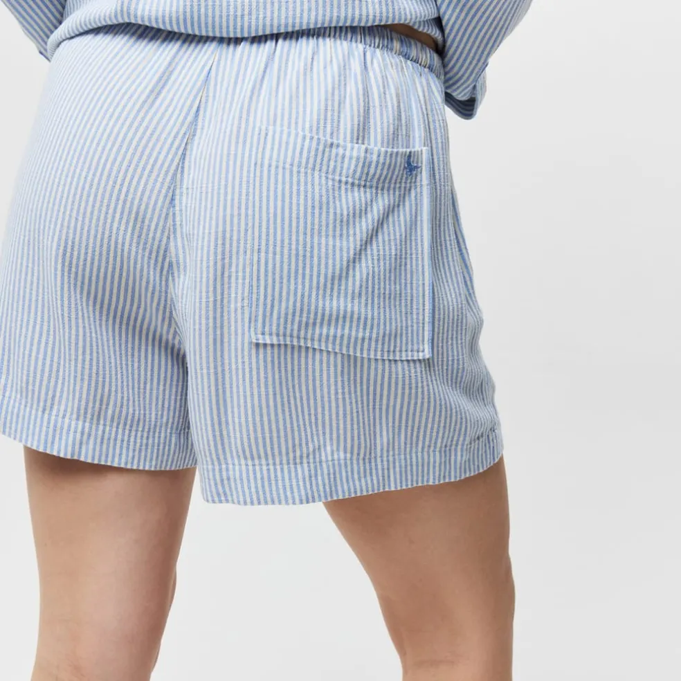 Jack Wills Linen Shorts in Blue