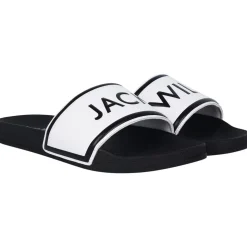 Jack Wills Logo Sliders in Black