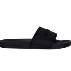 Jack Wills Logo Sliders in Black